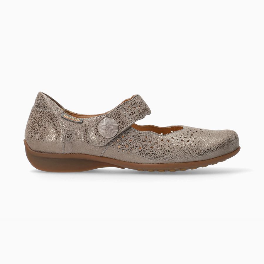 Mobils FABIENNE Nubuck Sko 8327694-XK - Flate Sko Dame Brune